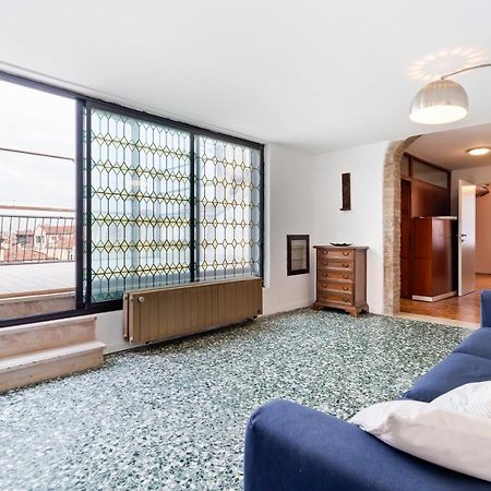 Ponte Di Rialto Penthouse With Panoramic Terrace Apartment Venice Exterior photo