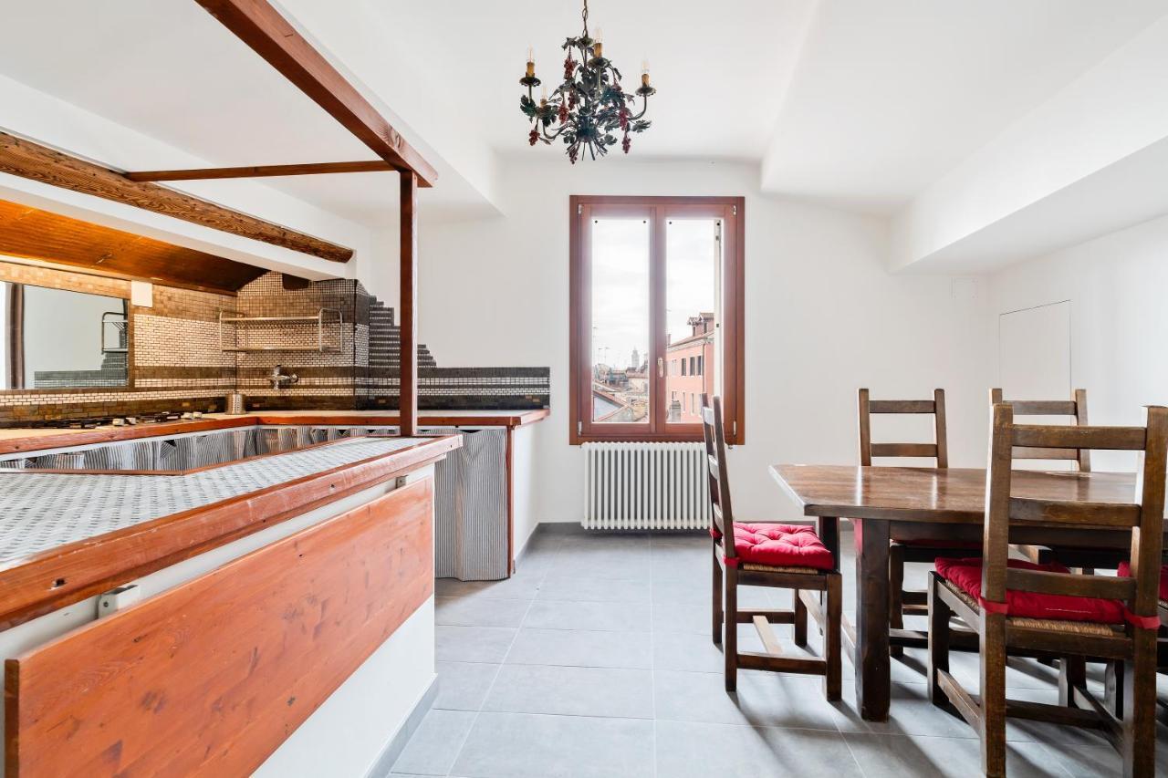 Ponte Di Rialto Penthouse With Panoramic Terrace Apartment Venice Exterior photo