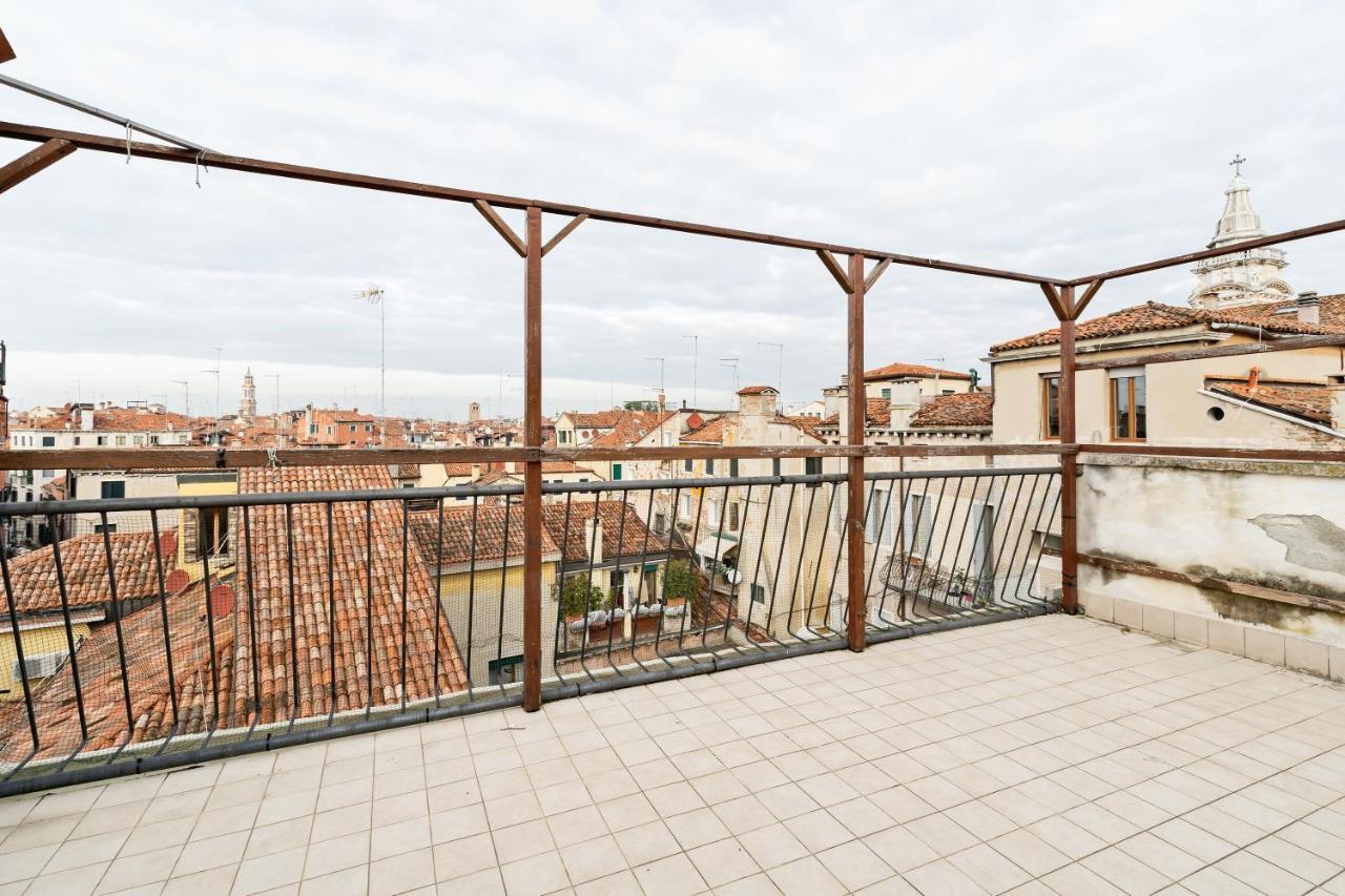 Ponte Di Rialto Penthouse With Panoramic Terrace Apartment Venice Exterior photo