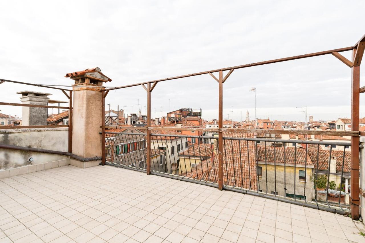 Ponte Di Rialto Penthouse With Panoramic Terrace Apartment Venice Exterior photo